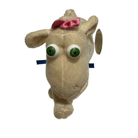 Vintage 2000 Serta Counting Sheep Lamb 3/8 Stuffed Plush Curto Toy 7” - Picture 2 of 11